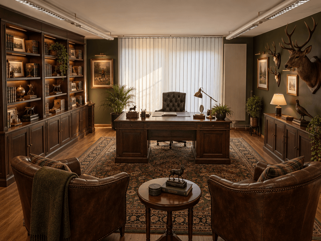Classic Office design — interior photo by GenRoom AI