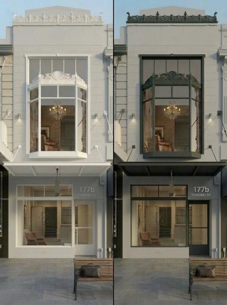 Facade design in Loft Facade style — Facade by GenRoom AI