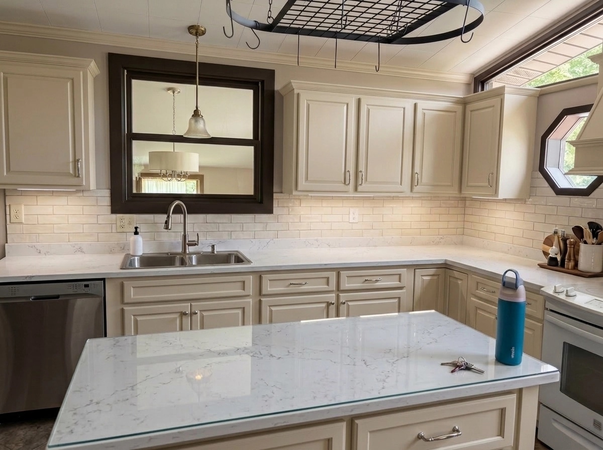 Interior design in Transitional style — Kitchen by GenRoom AI