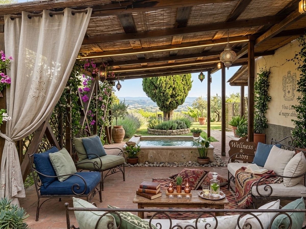 Mediterranean Yard Yard design — yard photo by GenRoom AI