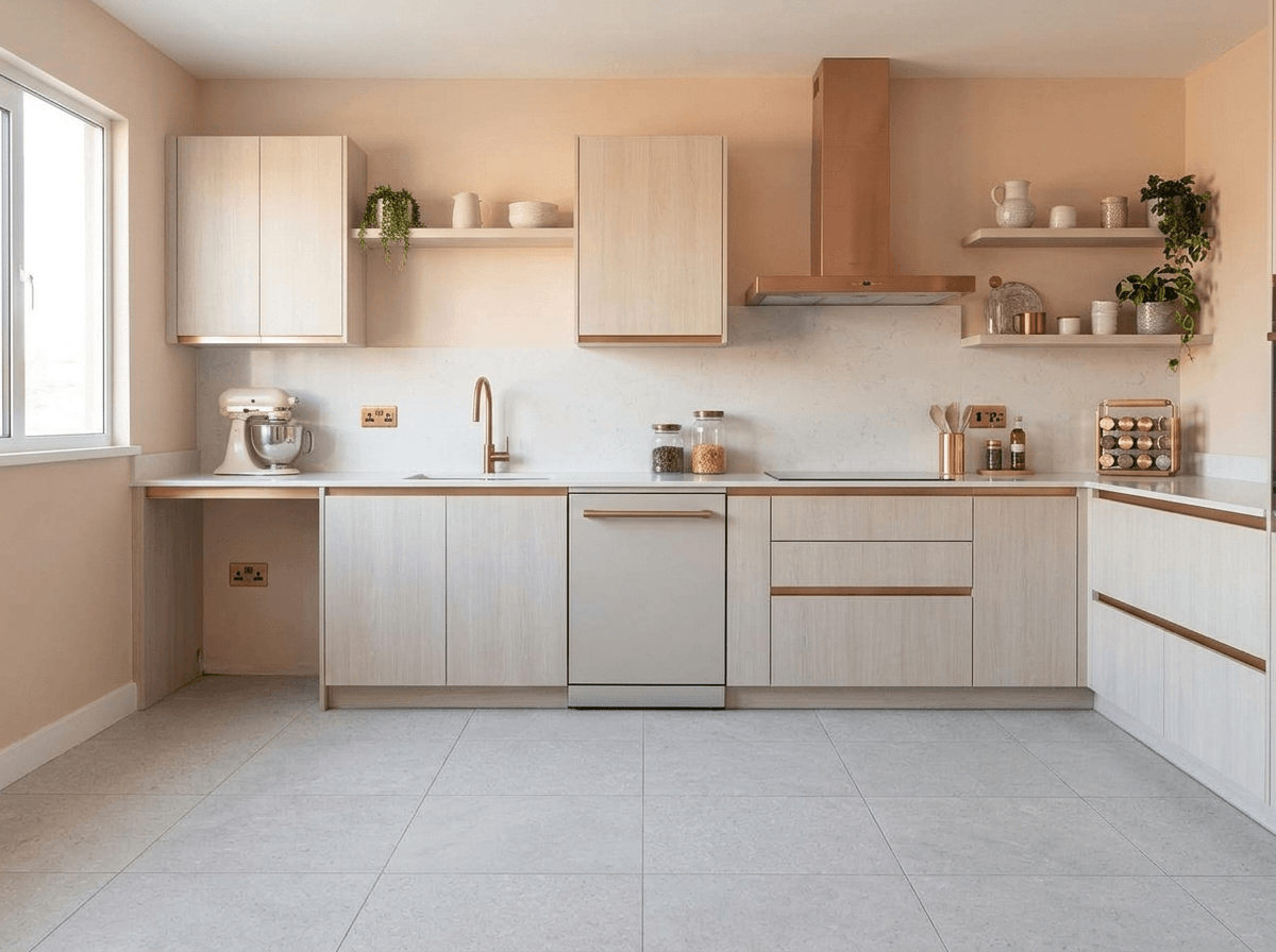 Kitchen interior in no_style style — photo by GenRoom AI