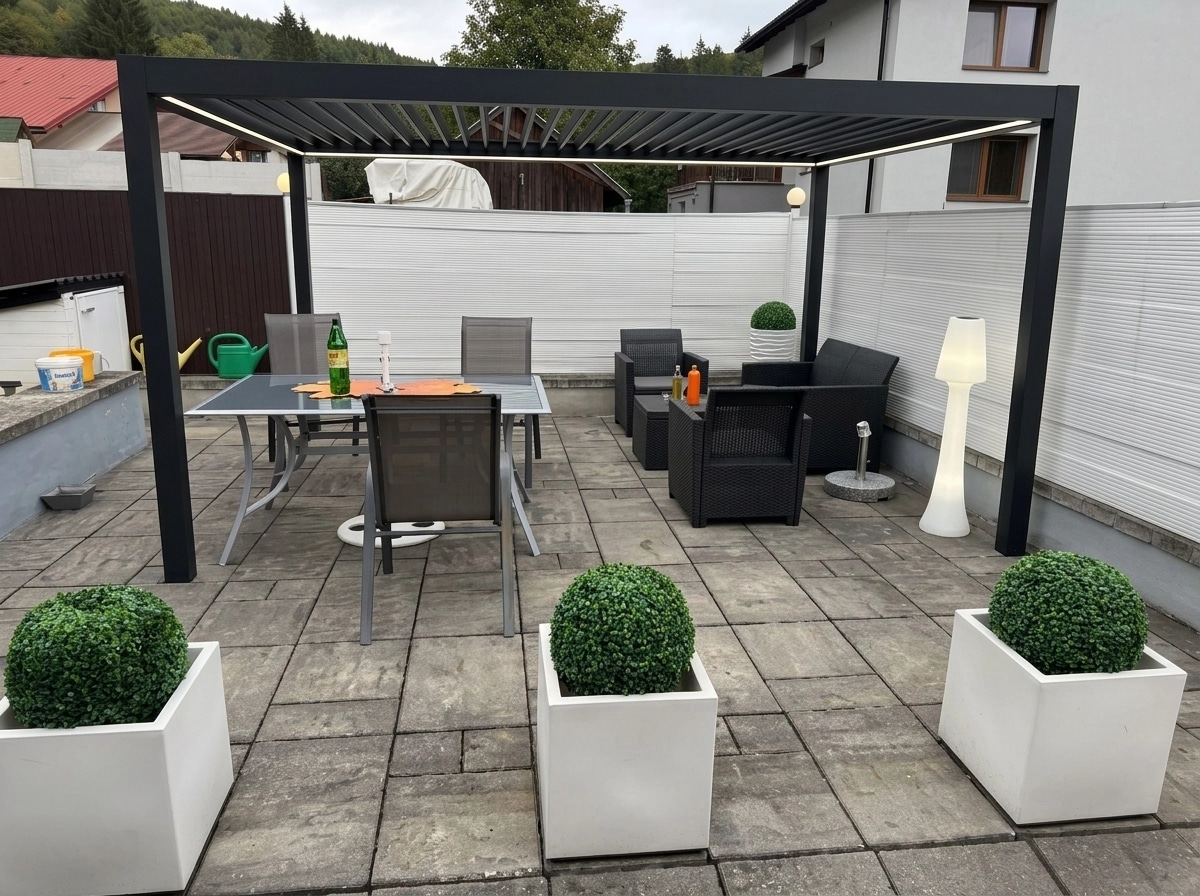 Contemporary Yard Yard design — yard photo by GenRoom AI