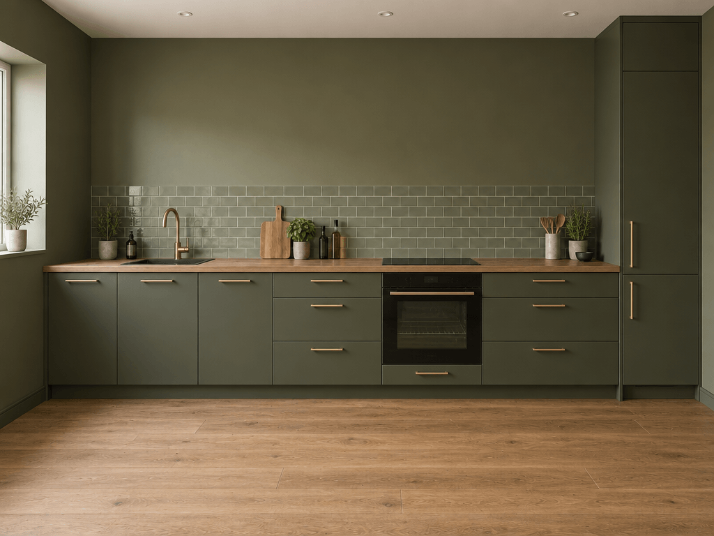 Kitchen interior in no_style style — photo by GenRoom AI