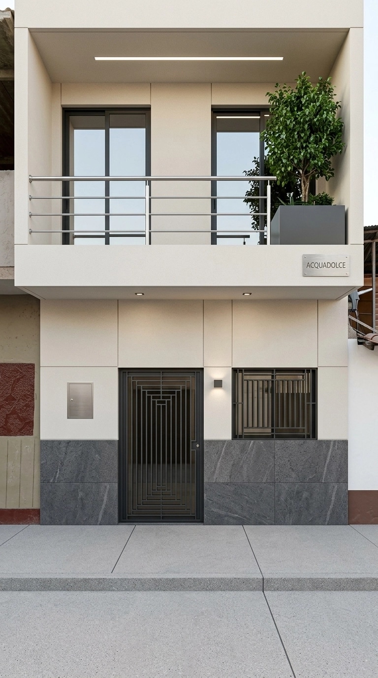 Facade design in Minimalist Facade style — Facade by GenRoom AI