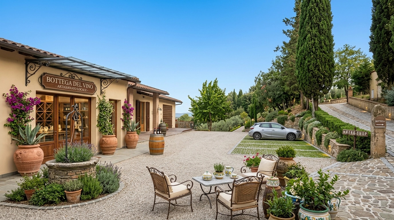 Landscape design in Mediterranean Yard style — Yard by GenRoom AI