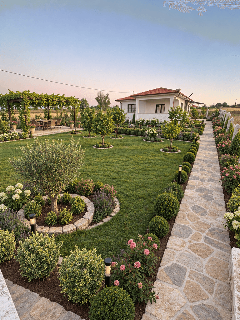 Classic Garden Yard design — yard photo by GenRoom AI