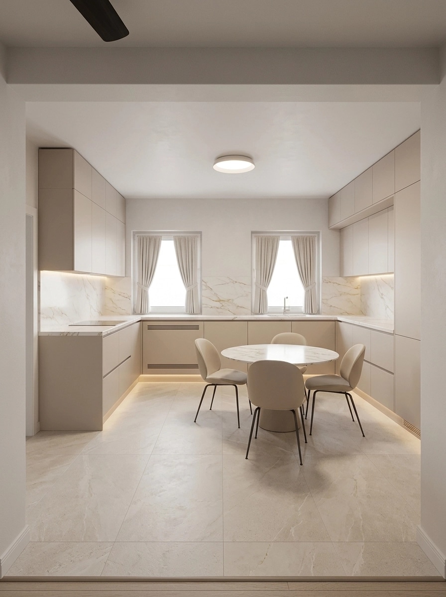 Kitchen interior in no_style style — photo by GenRoom AI