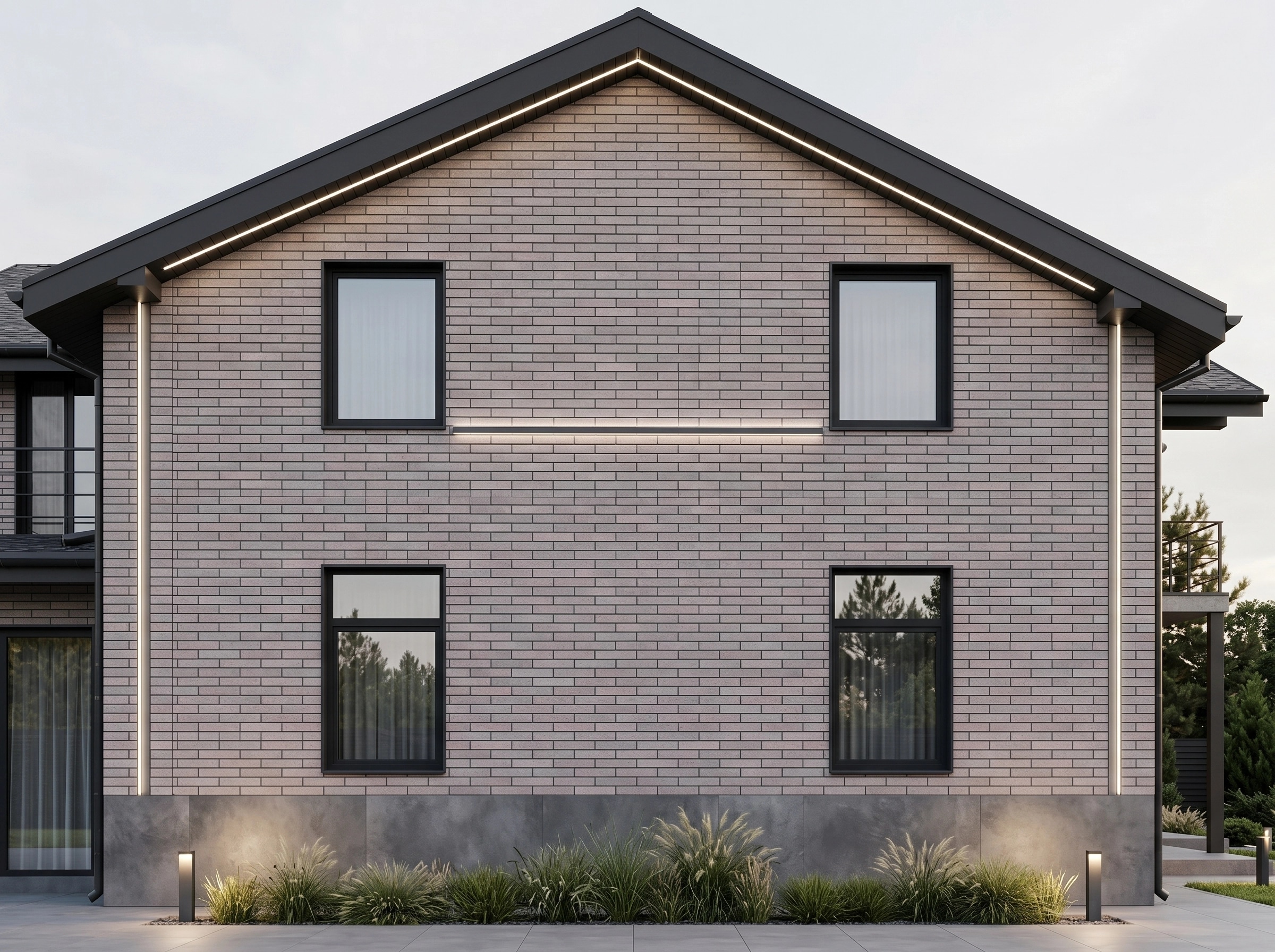 Hi-Tech Facade Facade design — facade photo by GenRoom AI