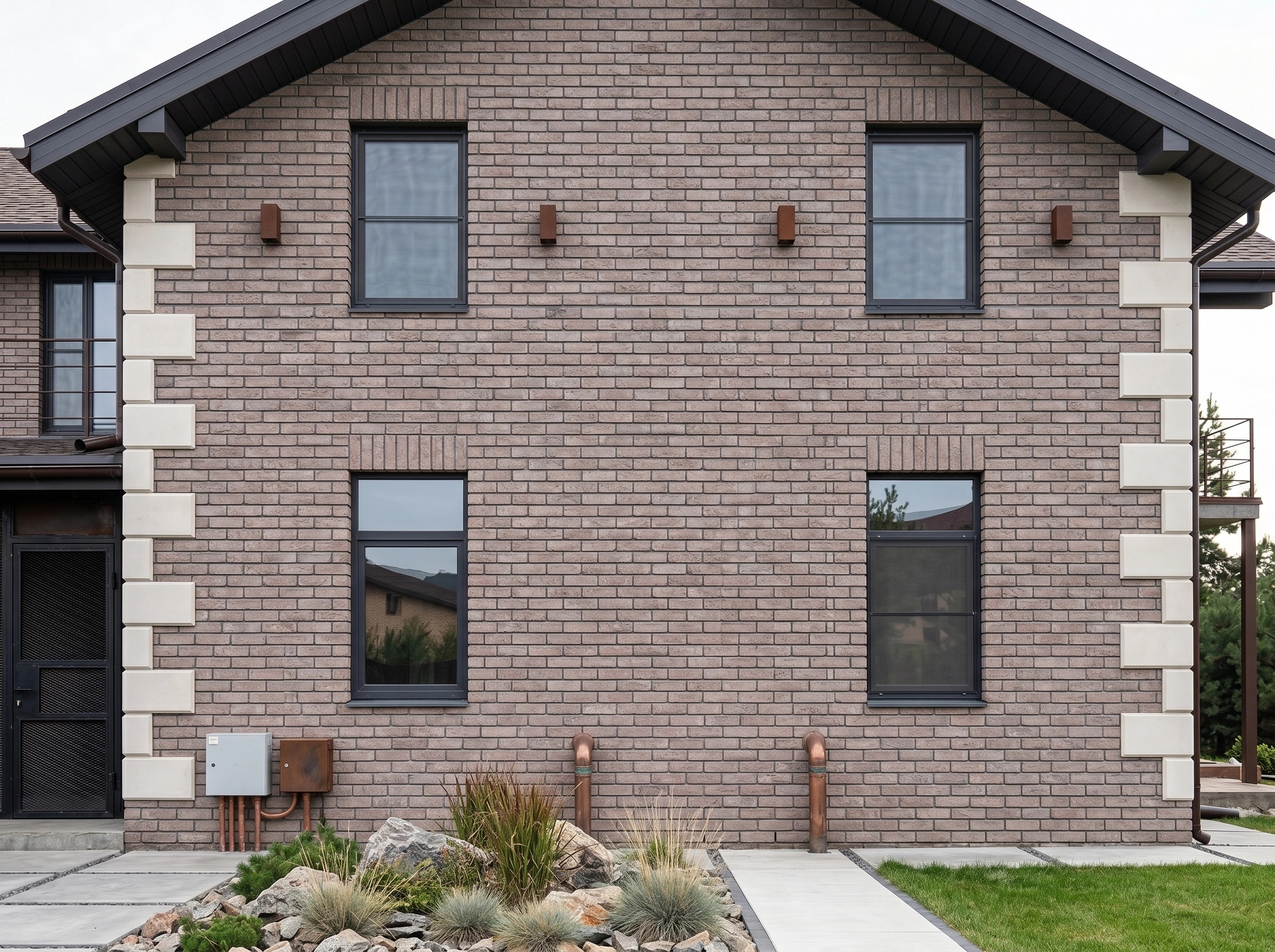 Facade design in Loft Facade style — Facade by GenRoom AI