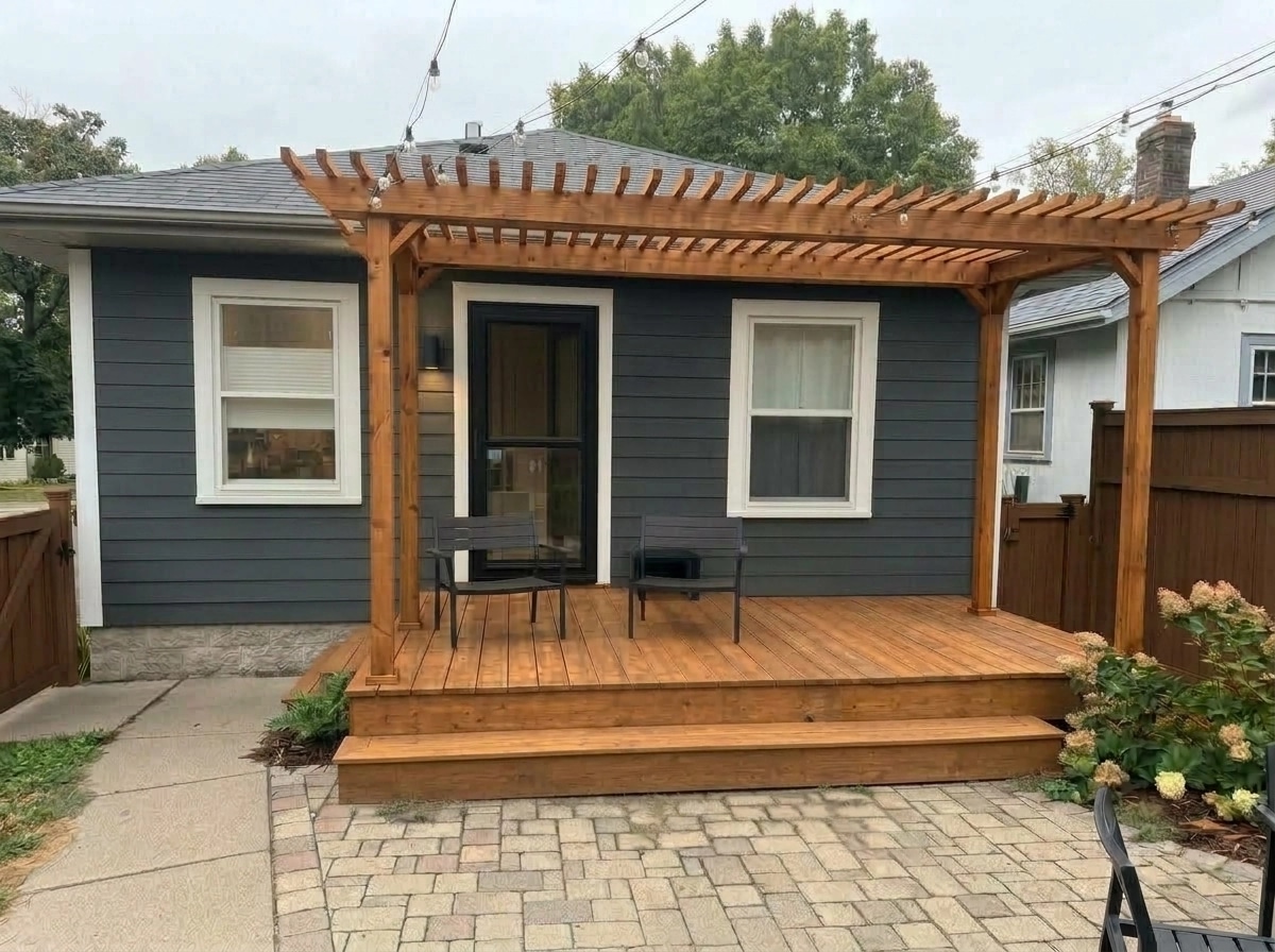 Yard design in no_style style — photo by GenRoom AI