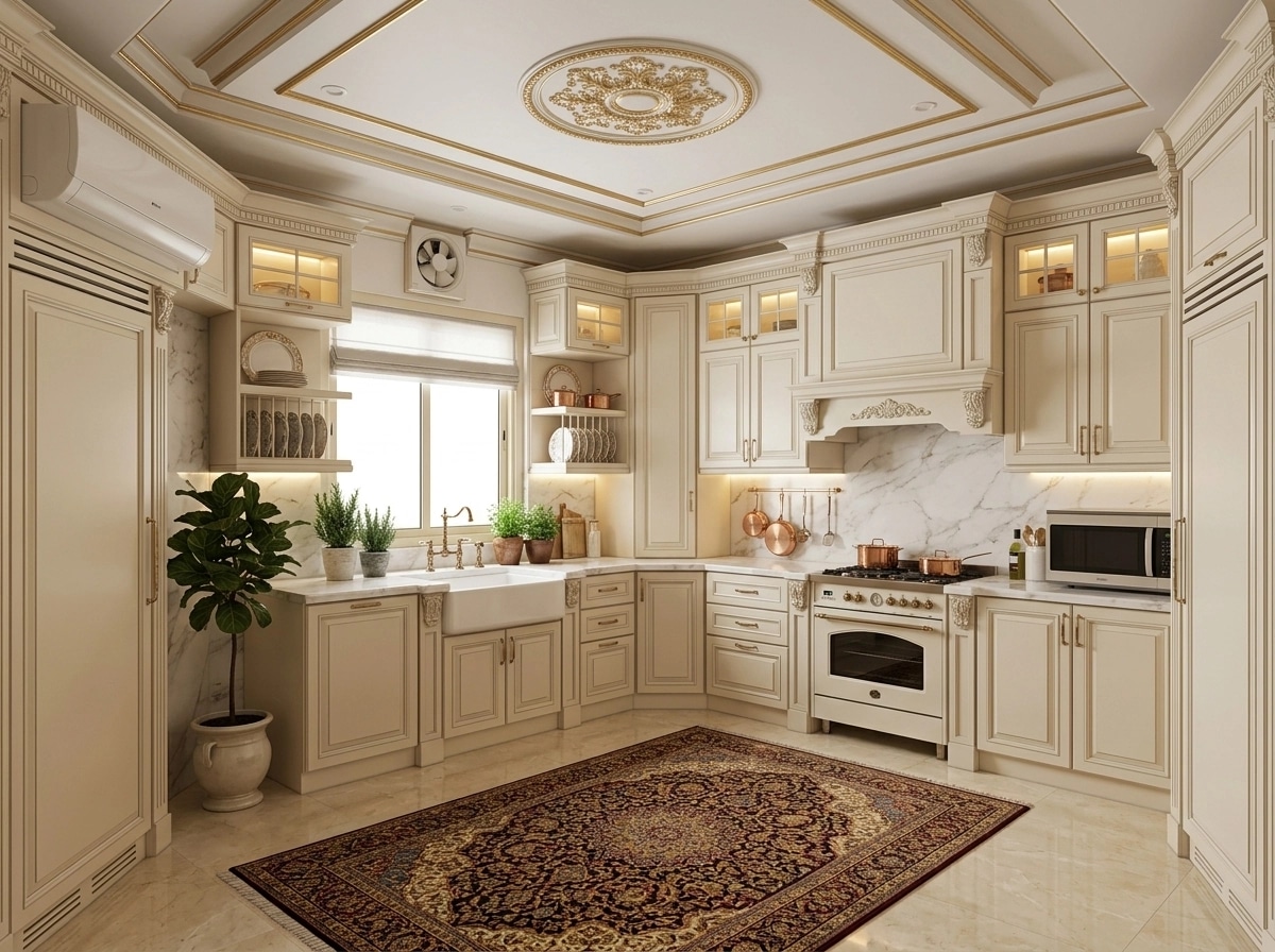 Interior design in Classic style — Kitchen by GenRoom AI