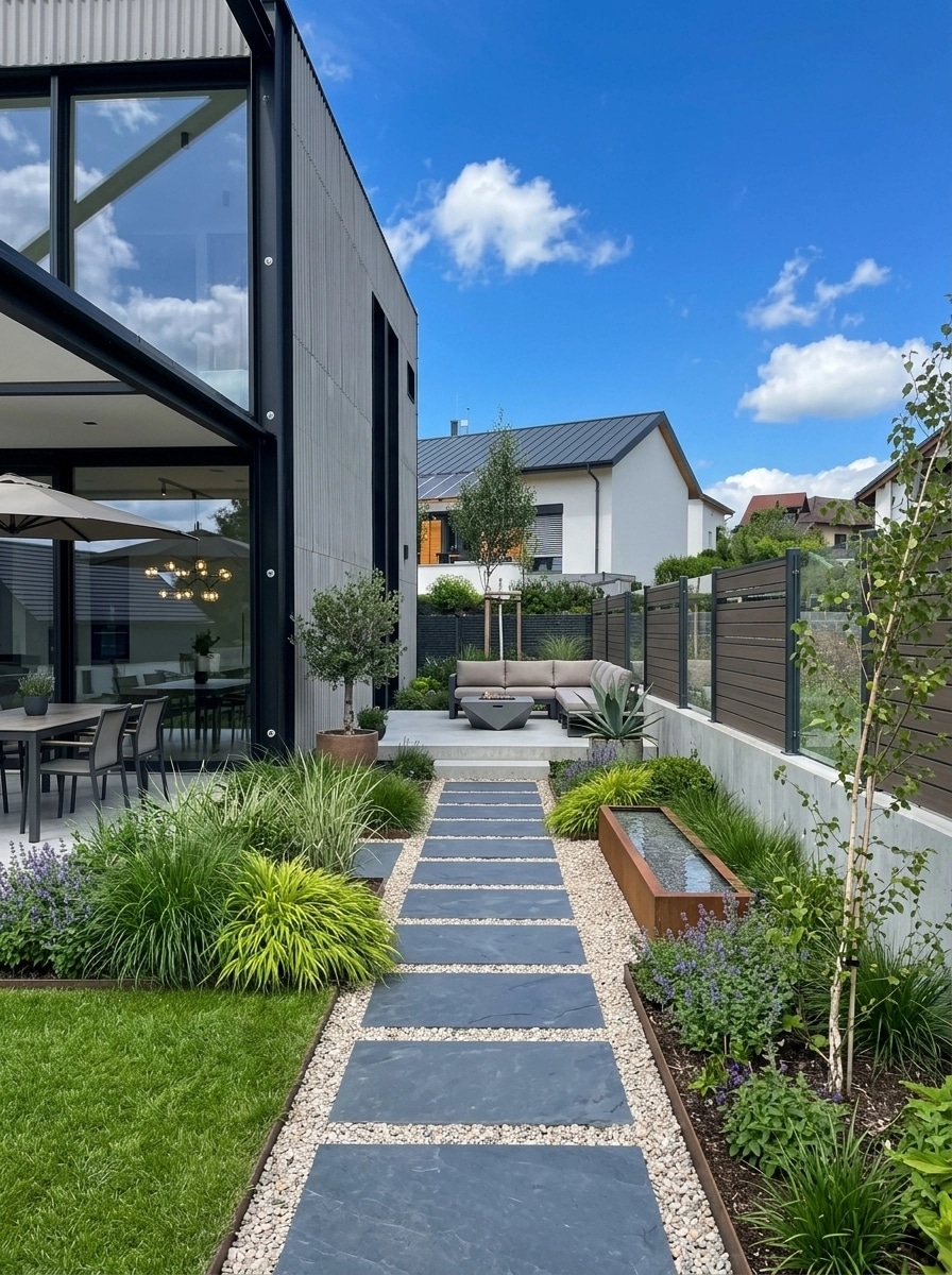Contemporary Yard Yard design — yard photo by GenRoom AI