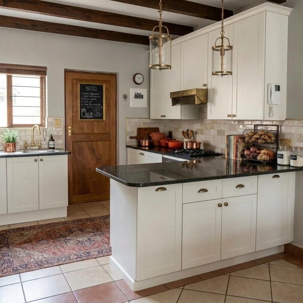 Modern Farmhouse Kitchen design — interior photo by GenRoom AI