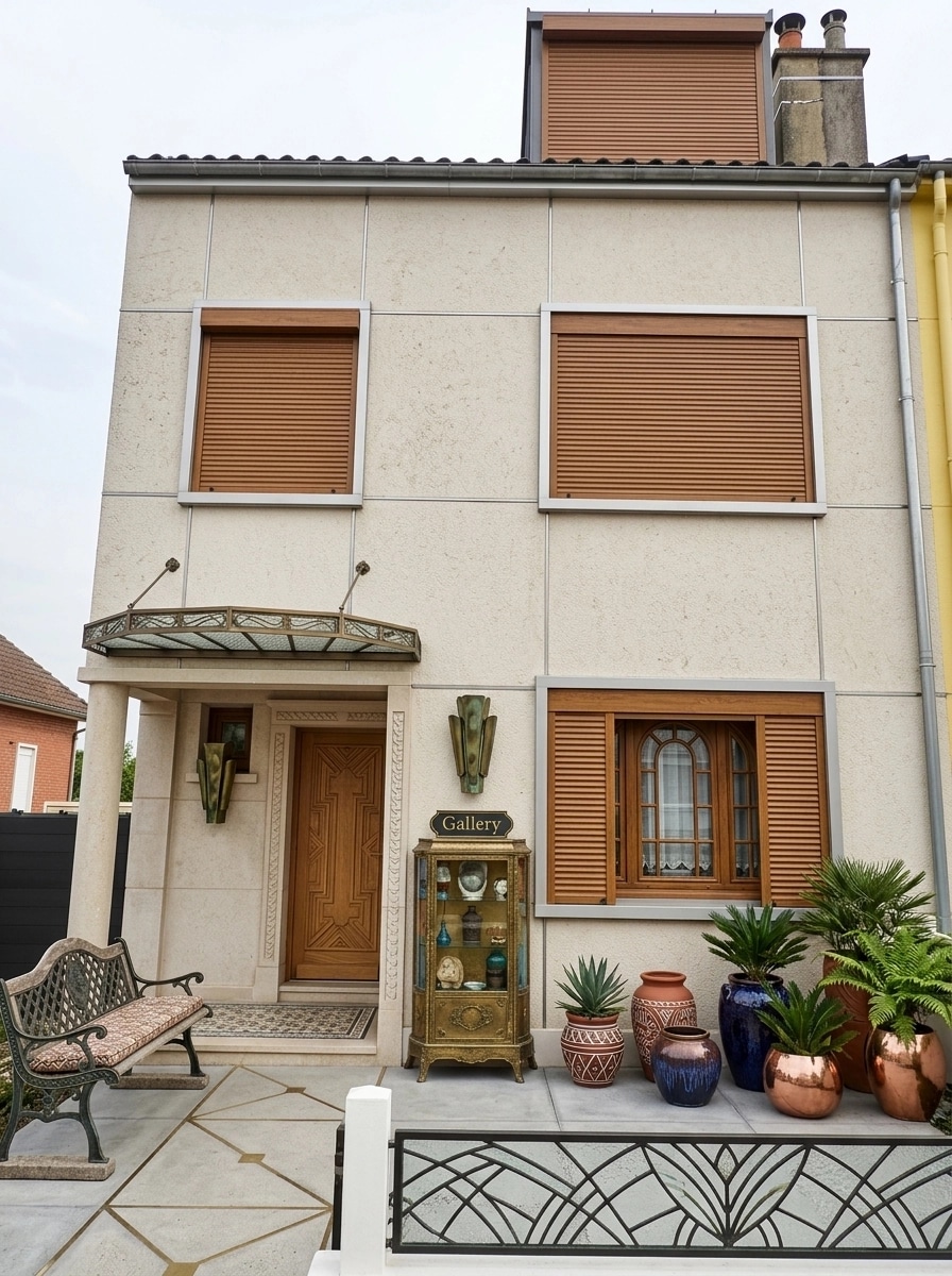 Facade design in Eclectic Facade style — Facade by GenRoom AI