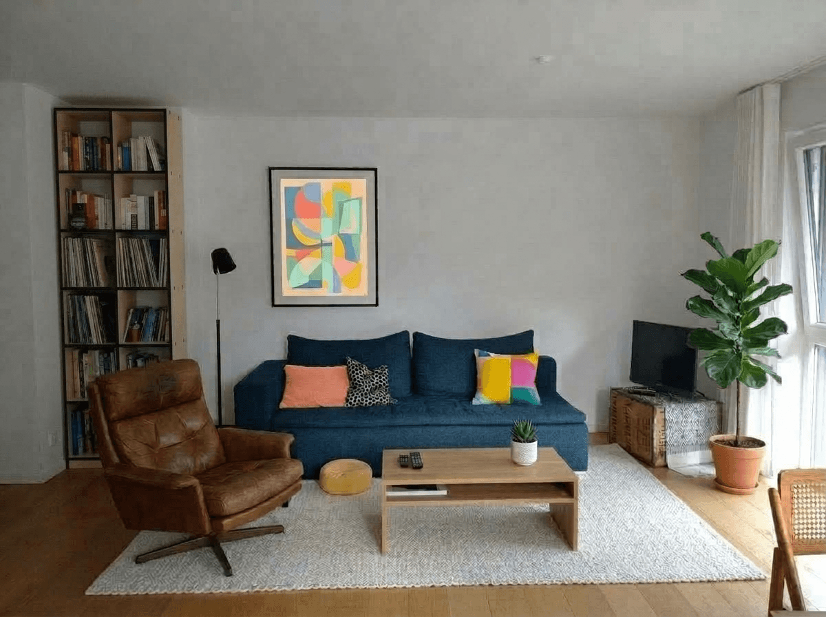 Scandinavian Living Room design — interior photo by GenRoom AI