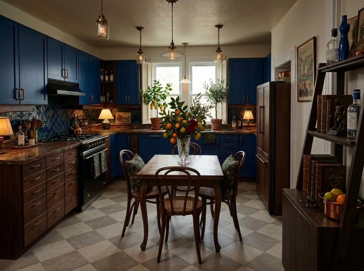 Kitchen interior in no_style style — photo by GenRoom AI