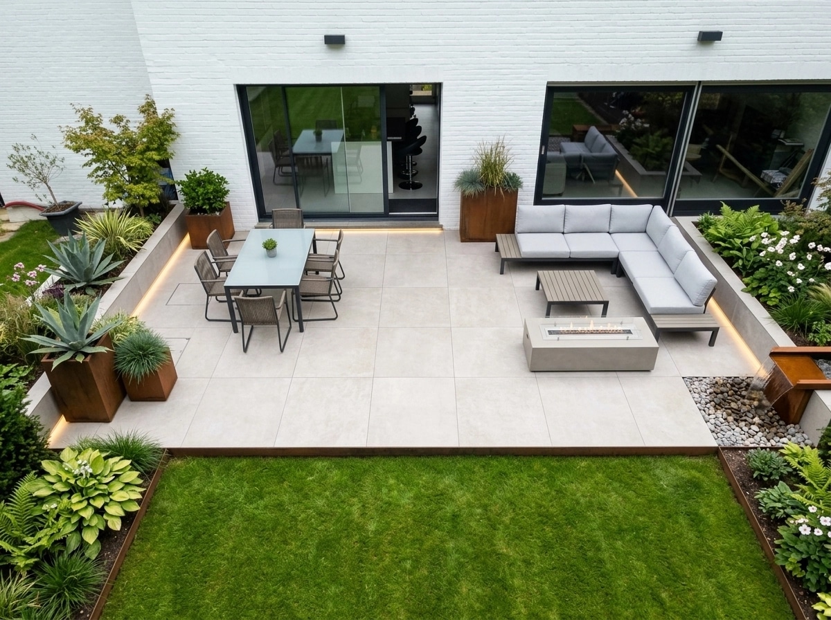 Contemporary Yard Yard design — yard photo by GenRoom AI