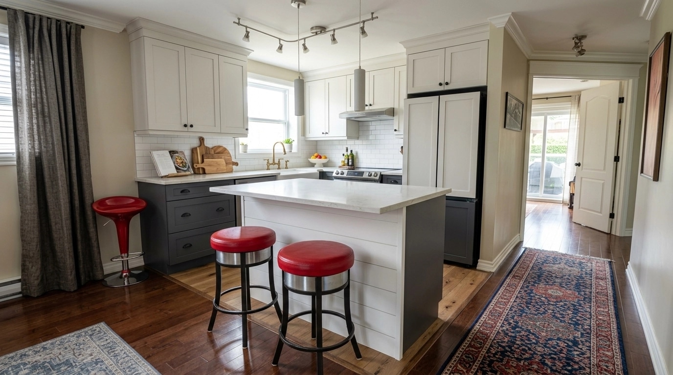 Modern Farmhouse Kitchen design — interior photo by GenRoom AI