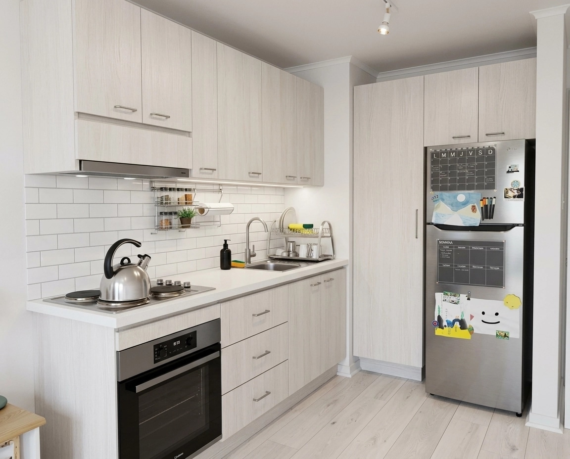 Scandinavian Kitchen design — interior photo by GenRoom AI