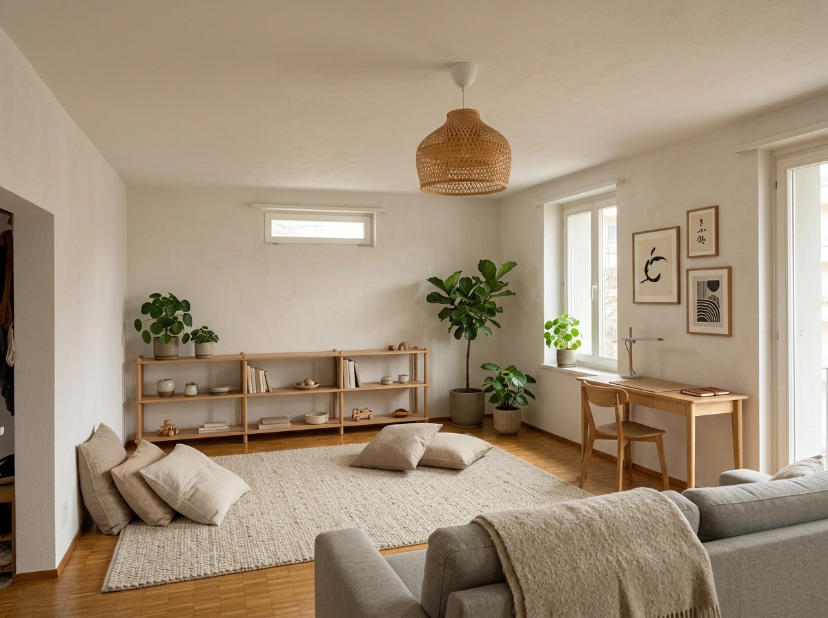 Scandinavian Living Room design — interior photo by GenRoom AI