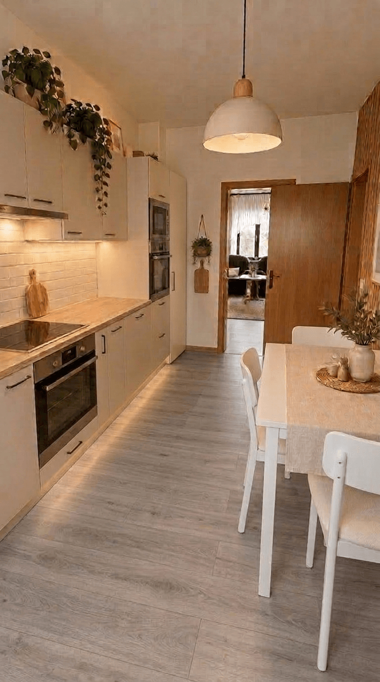 Interior design in Scandinavian style — Kitchen by GenRoom AI
