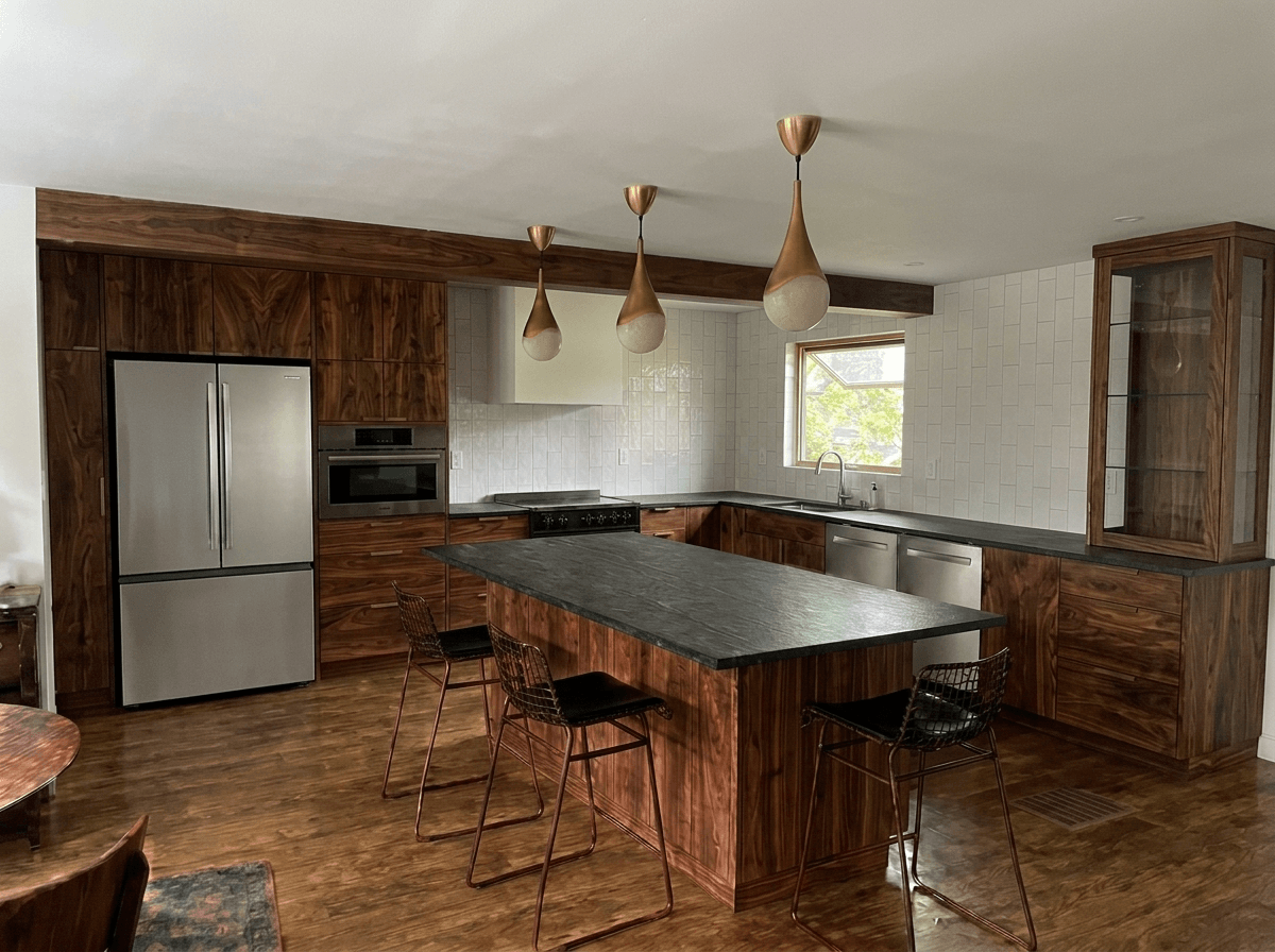 Kitchen interior in no_style style — photo by GenRoom AI