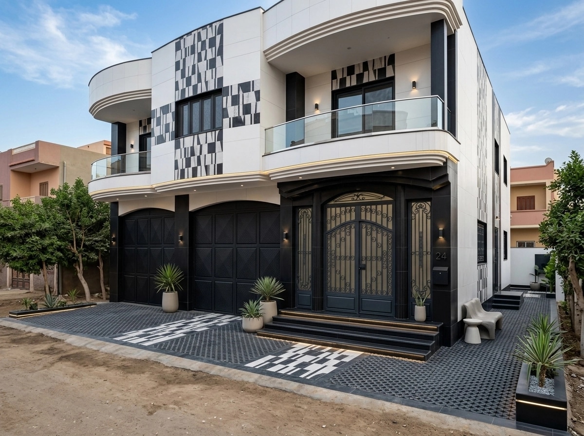 Facade design in Contemporary Facade style — Facade by GenRoom AI