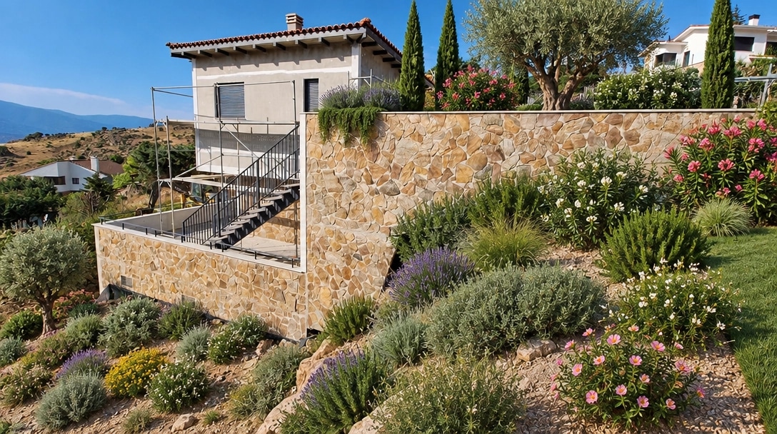 Landscape design in Minimalist Yard style — Yard by GenRoom AI