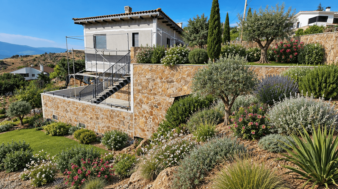 Yard design in Contemporary Yard style — photo by GenRoom AI