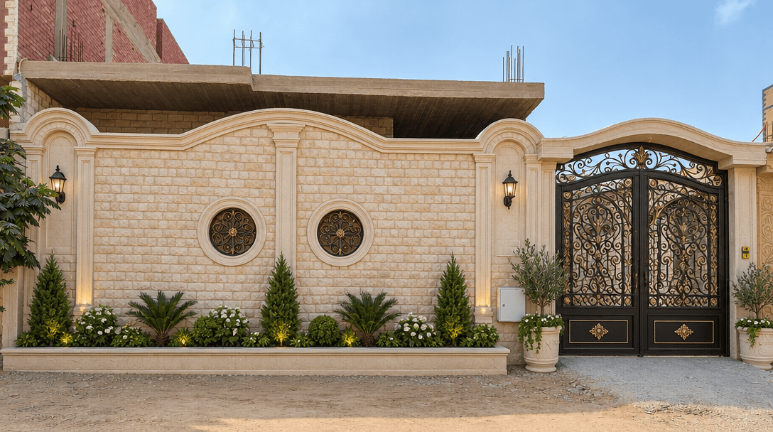 Neoclassic Facade Cephe design — facade photo by GenRoom AI