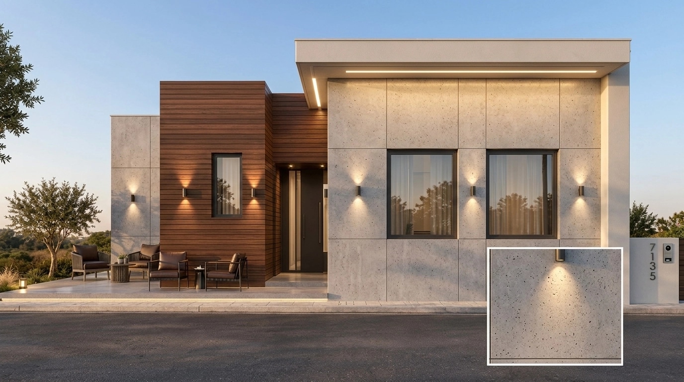 Contemporary Facade Facade design — facade photo by GenRoom AI