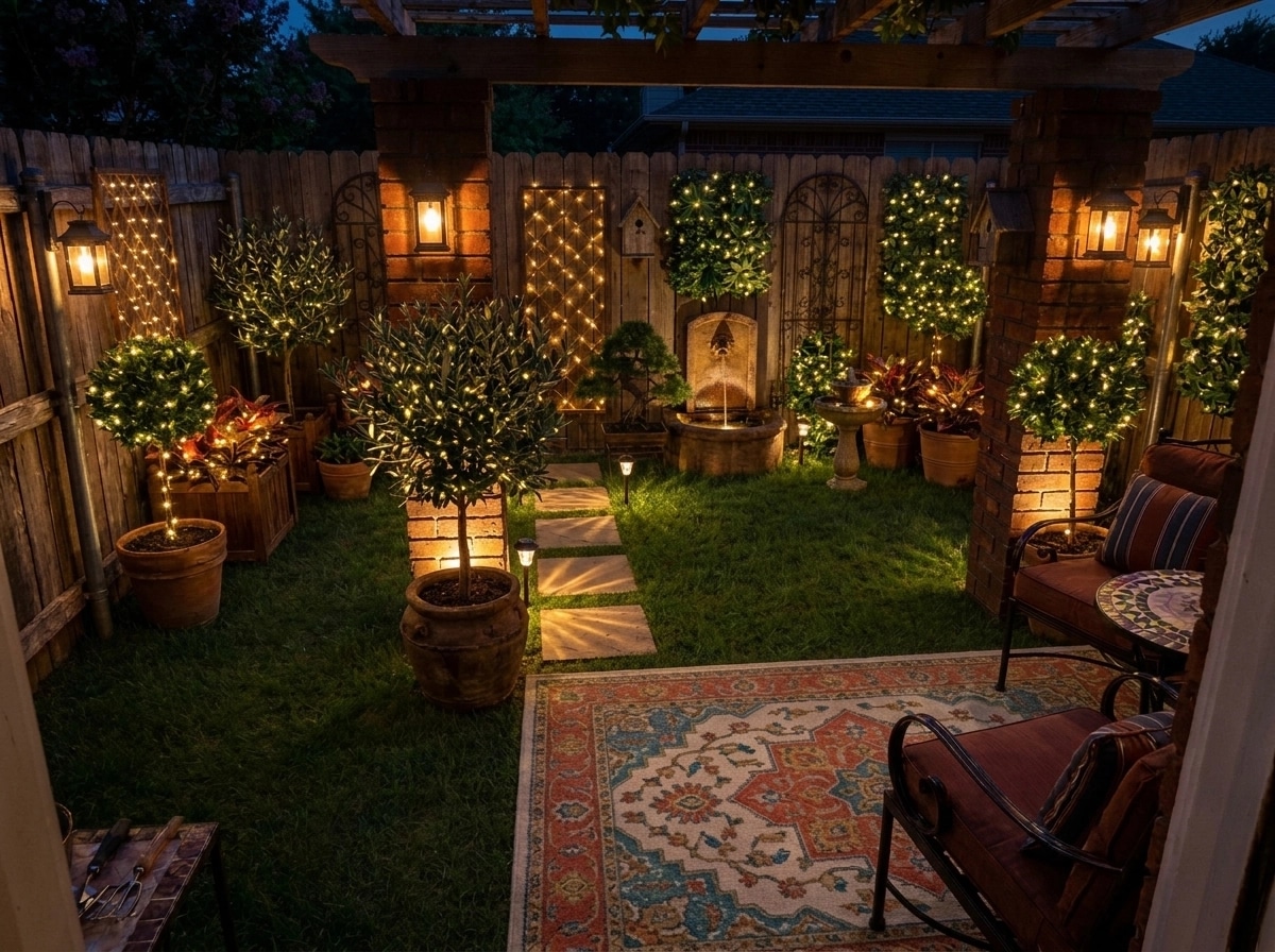 Mediterranean Yard Yard design — yard photo by GenRoom AI