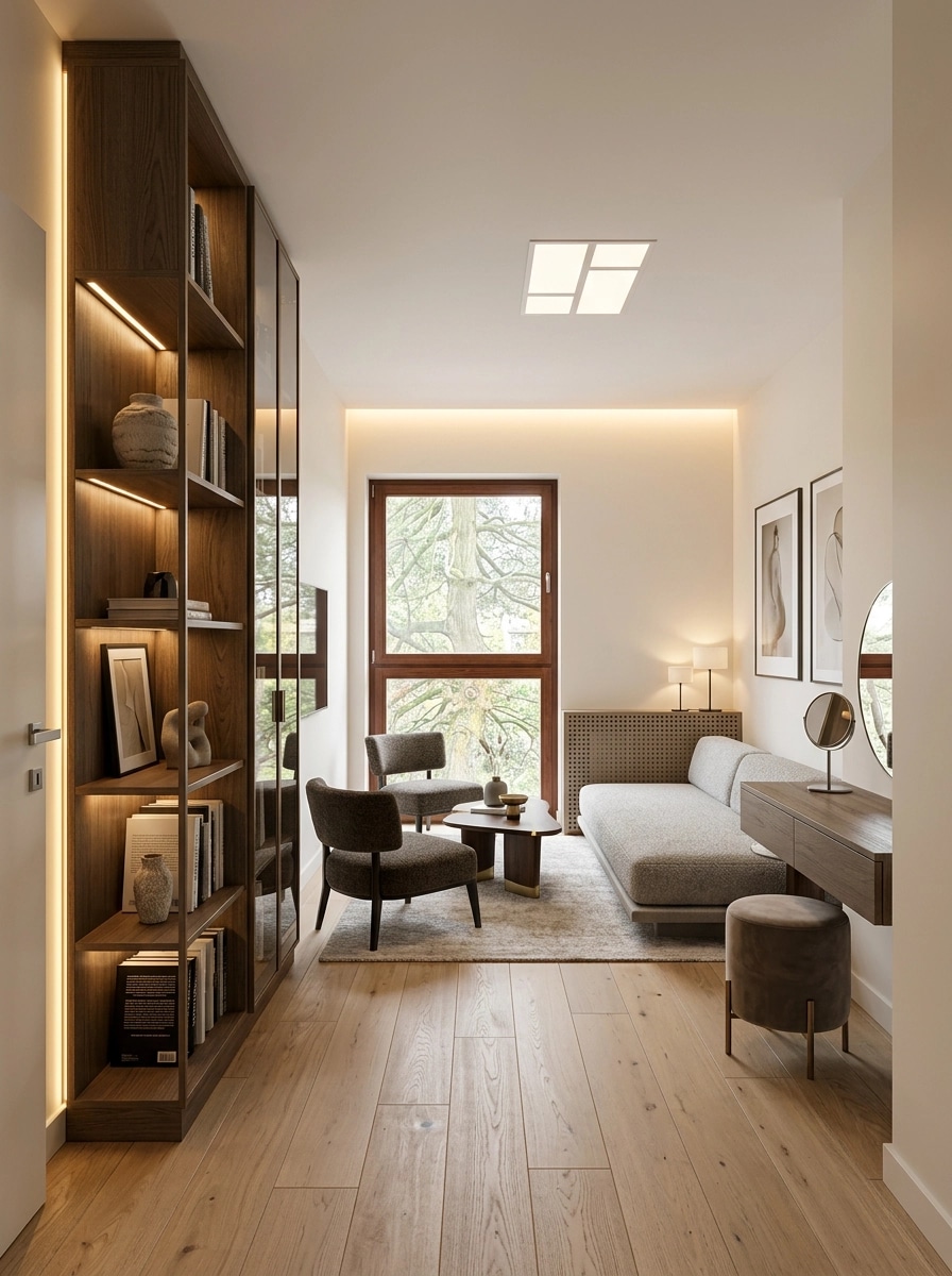 Interior design in Contemporary style — Living Room by GenRoom AI