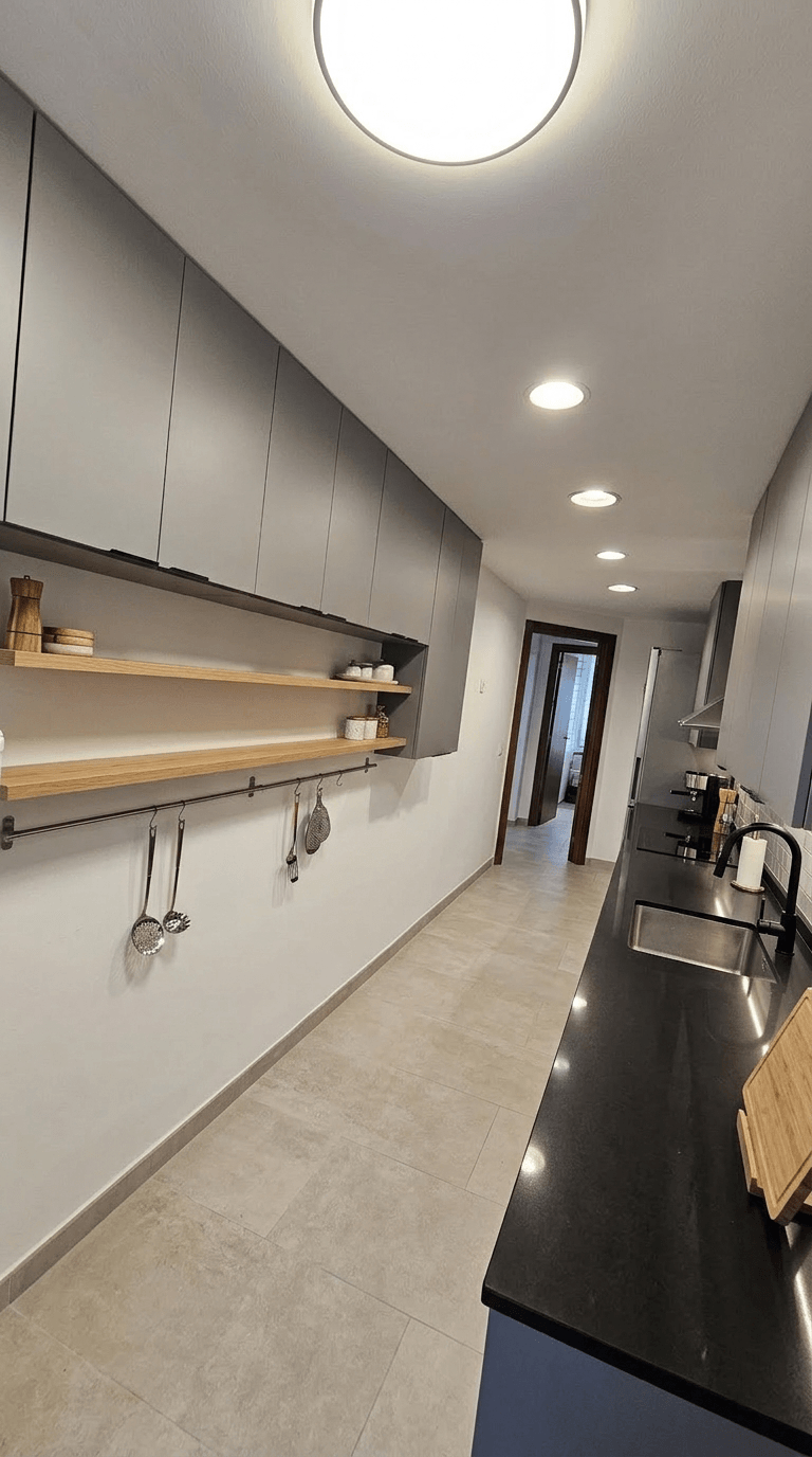 Minimalism Kitchen design — interior photo by GenRoom AI