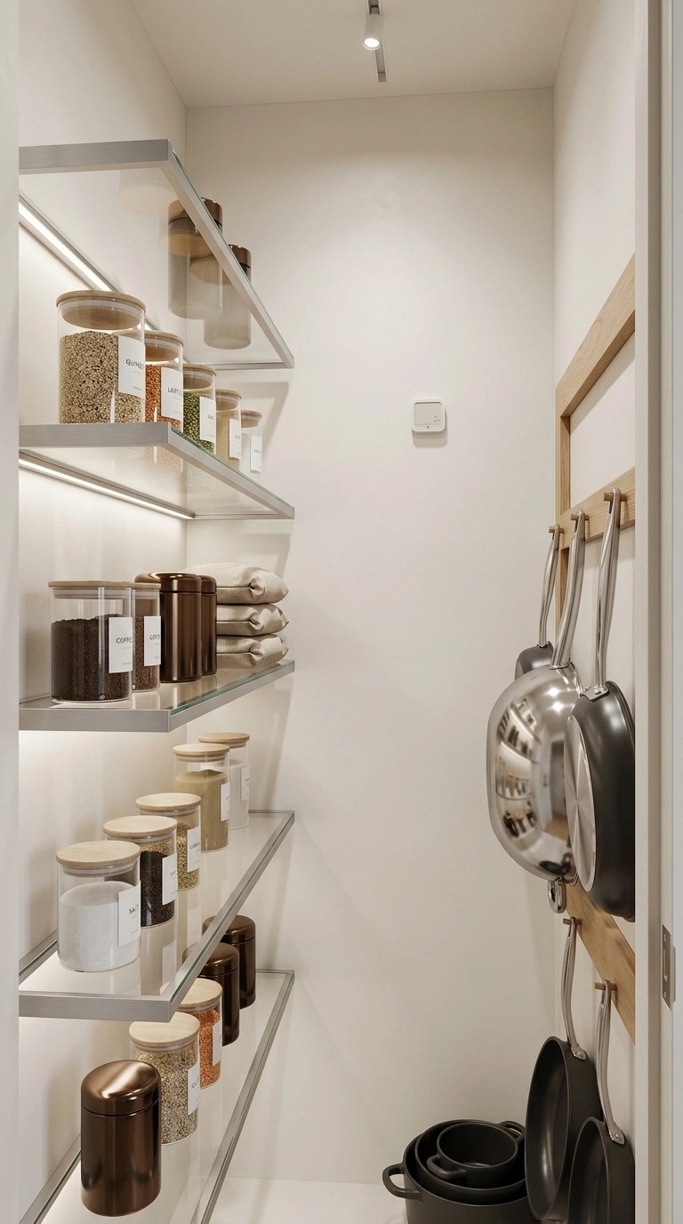 Interior design in Minimalism style — pantry by GenRoom AI
