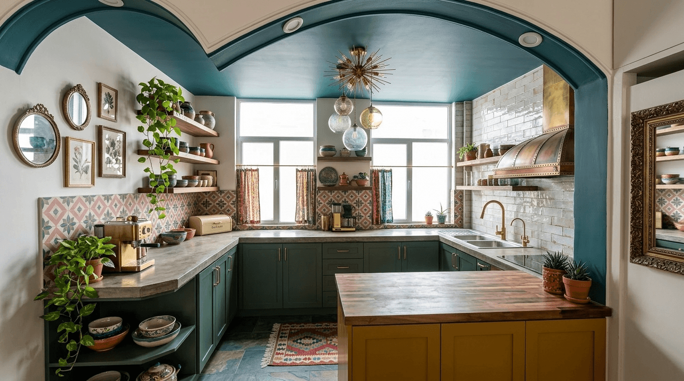 Kitchen interior in no_style style — photo by GenRoom AI