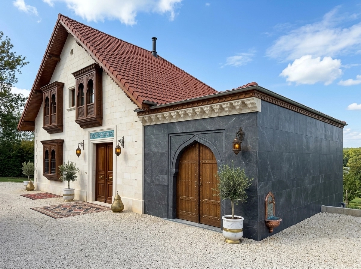 Ottoman Facade Facade design — facade photo by GenRoom AI