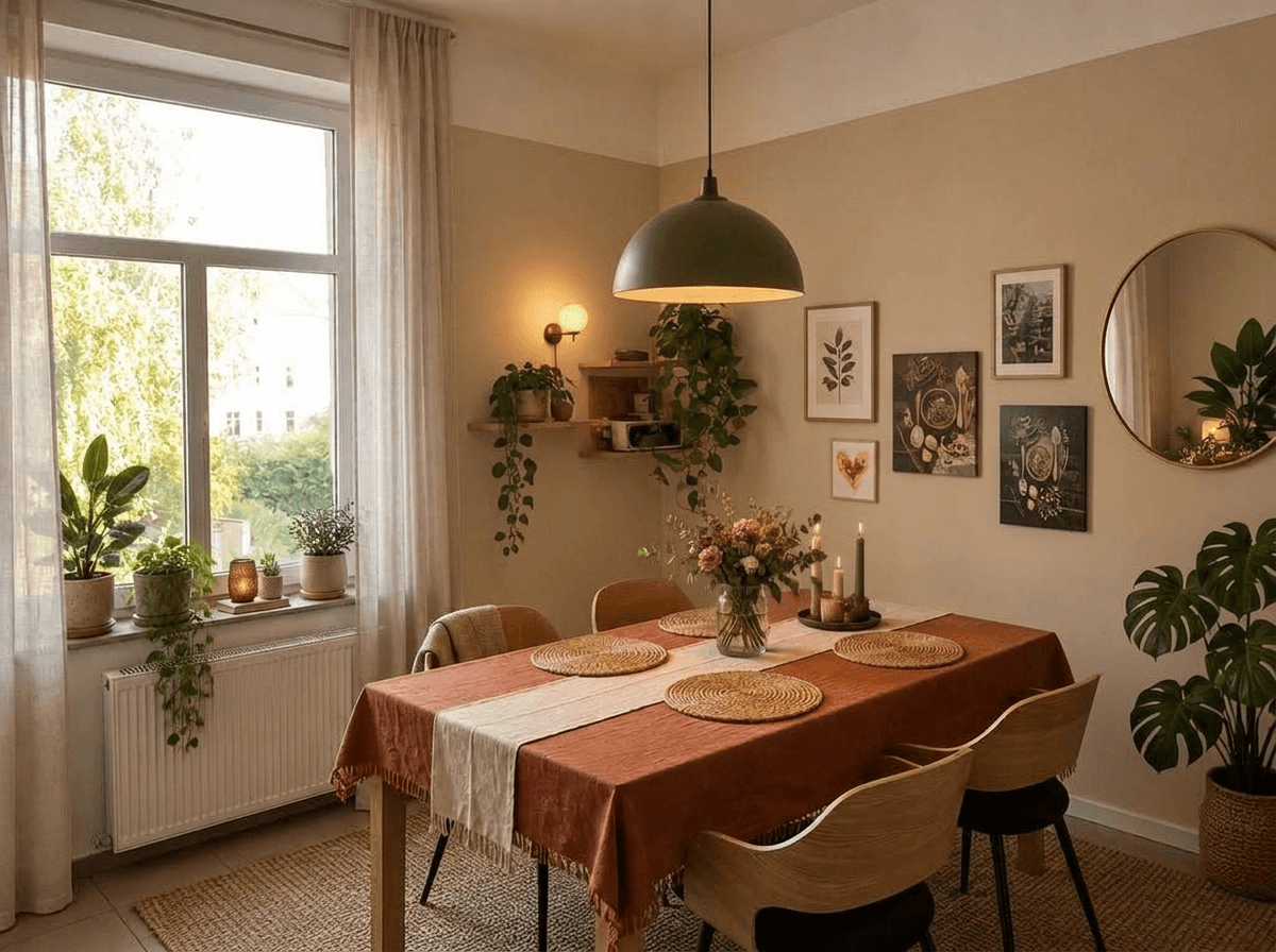 Interior design in Eclectic style — dining_room by GenRoom AI