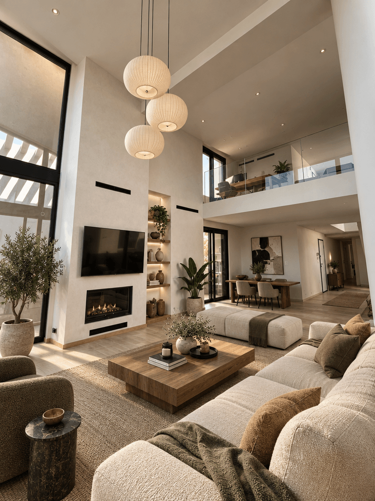 Interior design in Contemporary style — Living Room by GenRoom AI