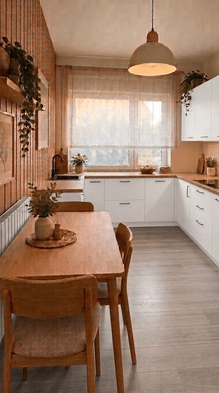 Scandinavian Kitchen design — interior photo by GenRoom AI