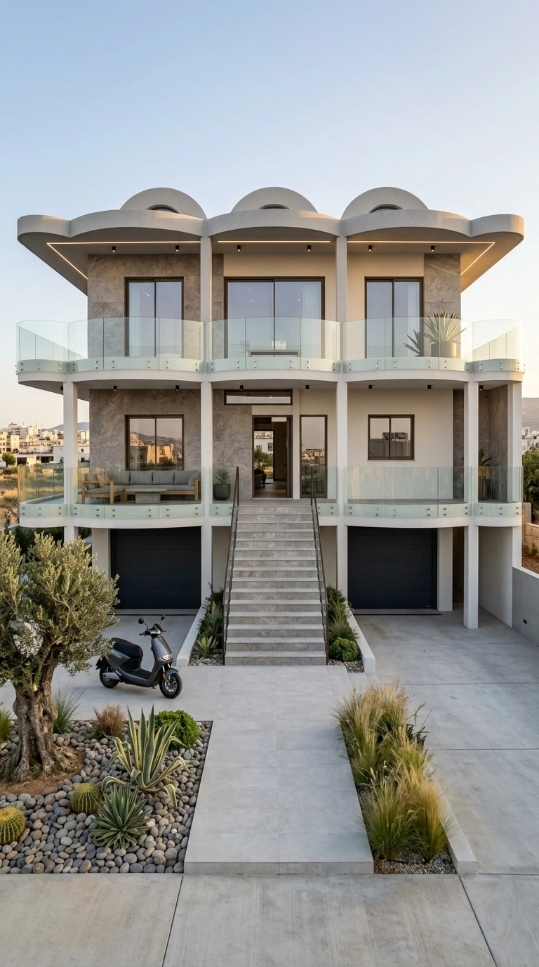 Minimalist Facade Facade design — facade photo by GenRoom AI