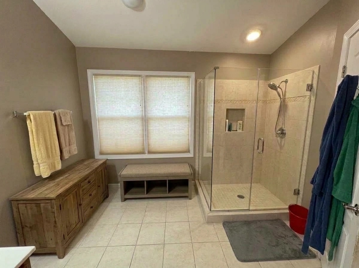 Bathroom interior in no_style style — photo by GenRoom AI