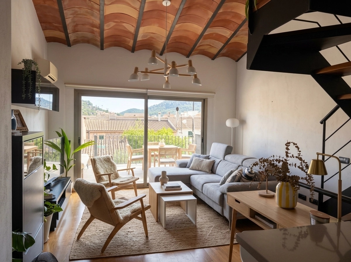 Scandinavian Living Room design — interior photo by GenRoom AI