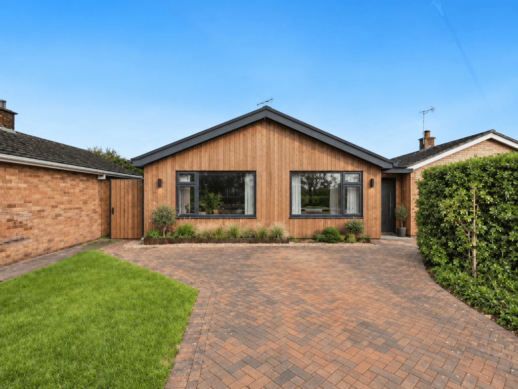 Facade design in Barnhouse Facade style — photo by GenRoom AI