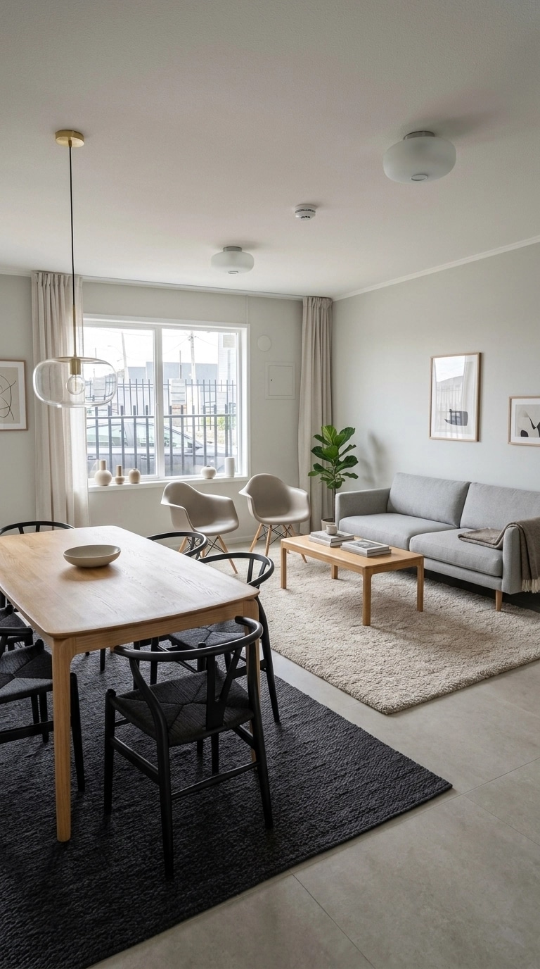 Scandinavian Living Room design — interior photo by GenRoom AI