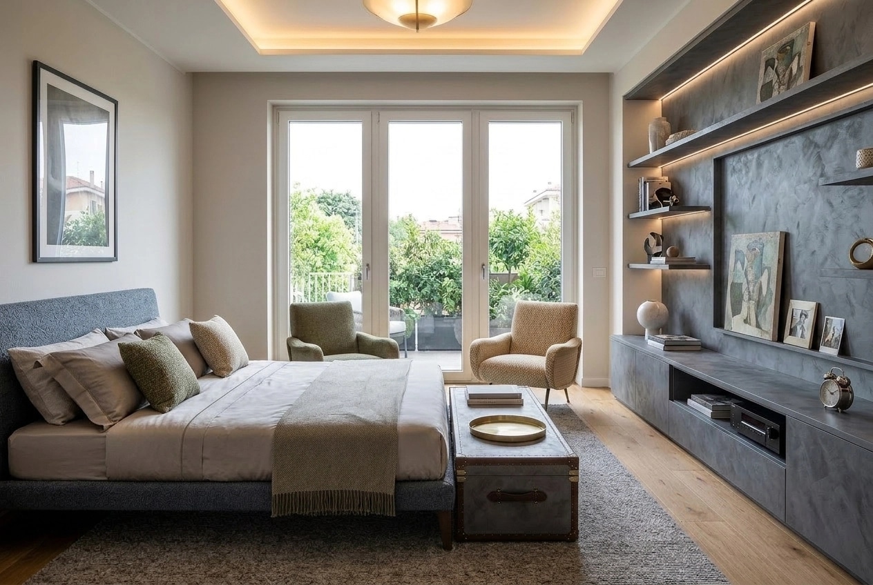 Interior design in Contemporary style — Living Room by GenRoom AI