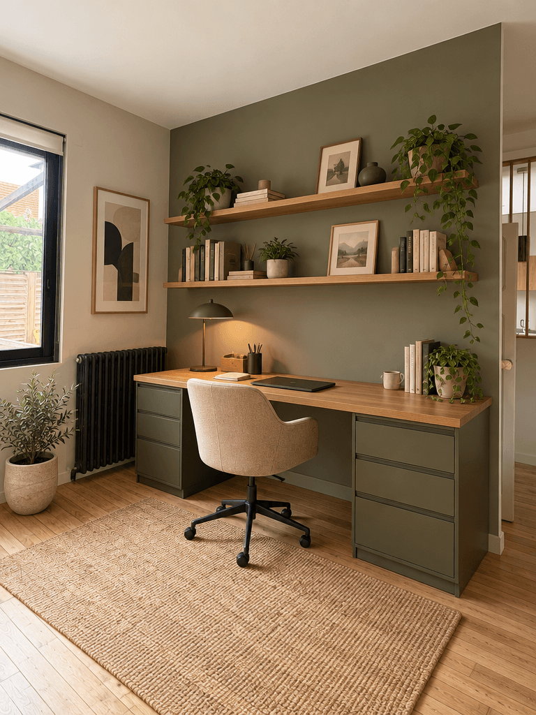 Office interior in no_style style — photo by GenRoom AI