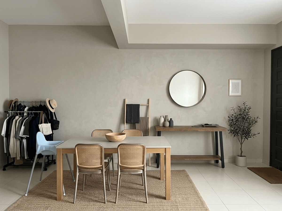 Design interior în stil Minimalism — dining_room de GenRoom AI