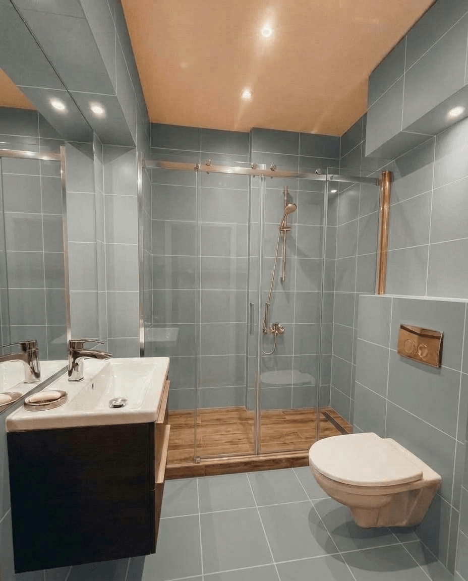Bathroom interior in no_style style — photo by GenRoom AI
