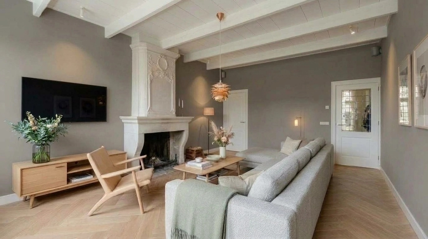 Scandinavian Living Room design — interior photo by GenRoom AI
